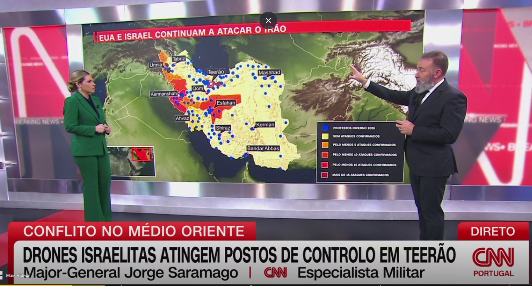 Jorge Saramago na CNN Portugal